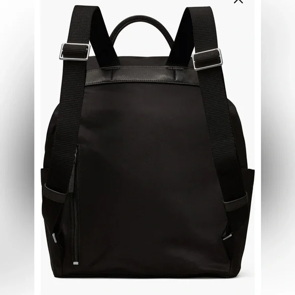 Tory Burch Flap Nylon Backpack - Picture 2 of 6